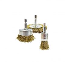 Brumby 3 Piece Spindle-Mounted Brush Kit