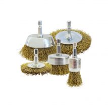 Brumby 5 Piece Spindle-Mounted Brush Kit