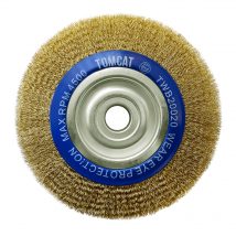Tomcat 200mm x 20mm Multi-Bore Crimped Wheel Brush