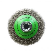 Tomcat 100mm Crimped 316 Stainless Steel Bevel Brush