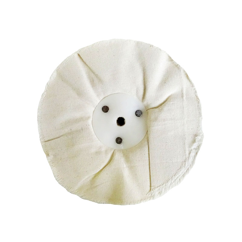 Centro In Pelle Con Ruota In Calic&ograve; Non Sbiancato, 50 Pieghe, Lucidatura, Mop, Gioielliere, Scegliere 4, 5 O 6" - Italia